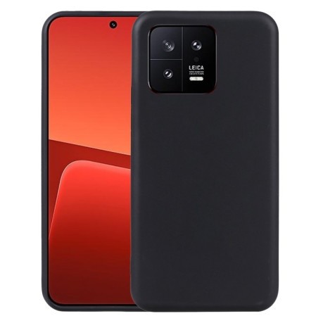 Противоударный силиконовый чехол для Xiaomi 14 - черный
