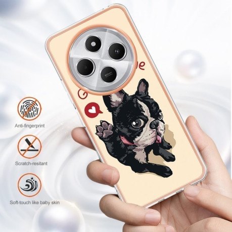 Протиударний чохол Electroplating IMD для Xiaomi Redmi 14C 4G/Poco C75/Redmi A4 5G - Dog