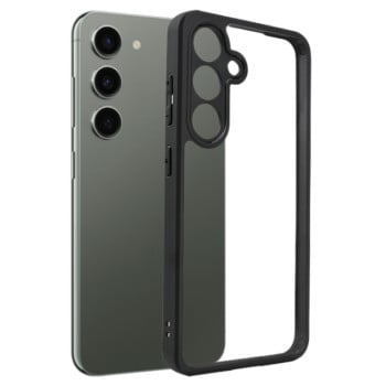 Силиконовый чехол EsCase для Samsung Galaxy S24+ 5G - черный