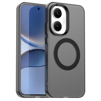 Протиударний чохол MagSafe Holder PC Hybrid на Xiaomi Poco F7 - чорний