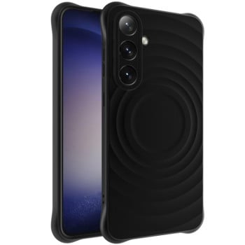 Ударозащитный чехол IMAK UC-6 Series Manbo Frosting Soft на Samsung Galaxy S24 FE 5G - черный