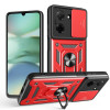 Противоударный чехол Sliding Camshield для Redmi A5 4G - красный