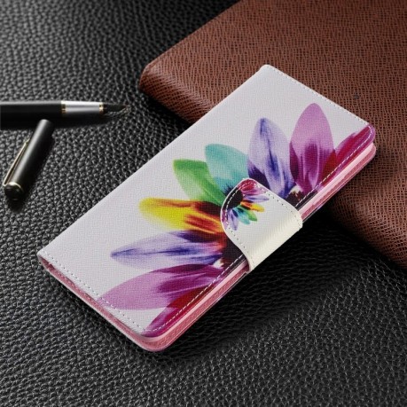 Чехол Colored Drawing Series на Samsung Galaxy A51 (Sun Flower)