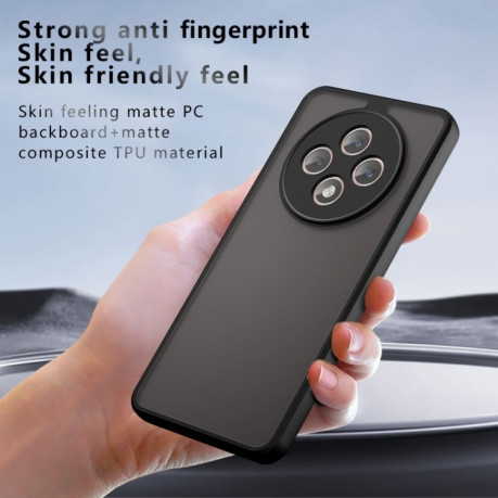 Протиударний чохол Armor Precise Hole PC Hybrid TPU для OPPO Reno12 F/Reno12 FS/F27 - прозорий
