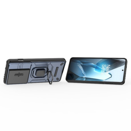 Протиударний чохол Sliding Camshield для OnePlus 13 5G - синій