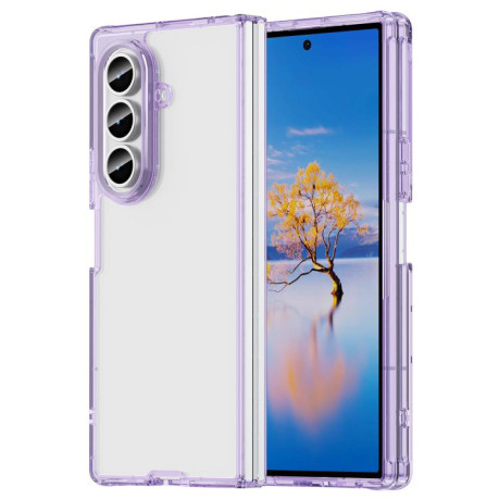 Чохол Airbag Magsafe PC Hybrid TPU для Samsung Galaxy Fold 7 5G - фіолетовий