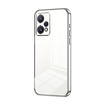 Противоударный чехол Space Fine Hole для Realme 9 Pro+ / Narzo 50 Pro - серебристый