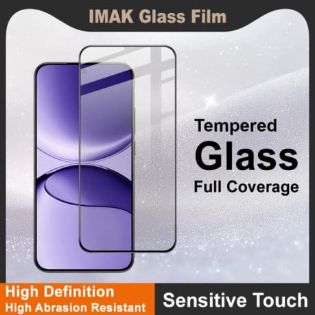Захисне скло IMAK 9H Full Screen Film Pro+ на Xiaomi Redmi Turbo 4 Pro 5G / POCO F7 5G Global - чорне