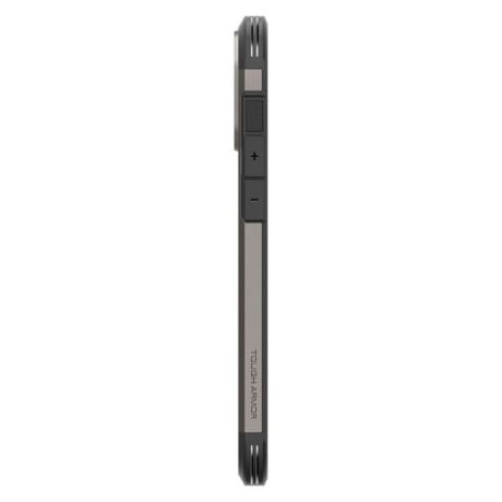 Оригинальный чехол Spigen Tough Armor Mag (Magsafe) на iPhone 16 Pro - gunmetal