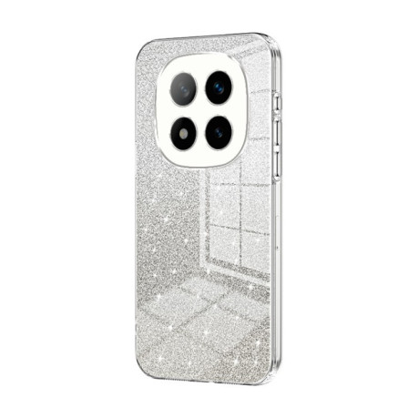Ударозахисний чохол Gradient Glitter Powder Electroplated на Redmi Note 14 Pro+ 5G - прозорий