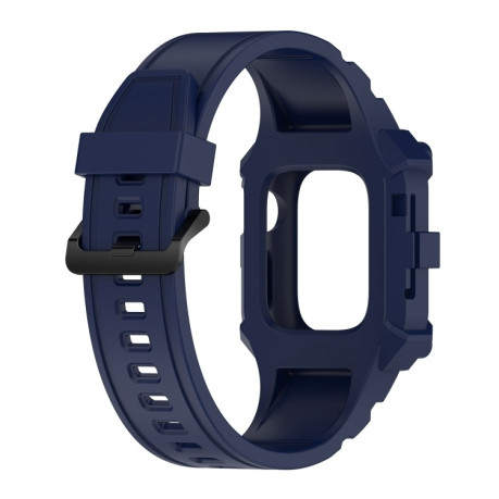 Силіконовий ремінець Integrated Band для Apple Watch Series 8/7 45mm / 44mm / 42mm - синій