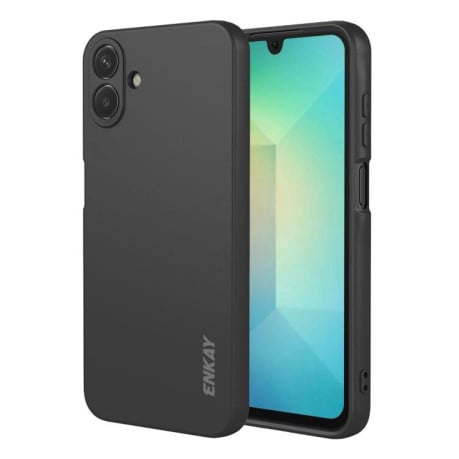 Силіконовий чохол ENKAY Liquid Silicone на Samsung Galaxy A07 - чорний