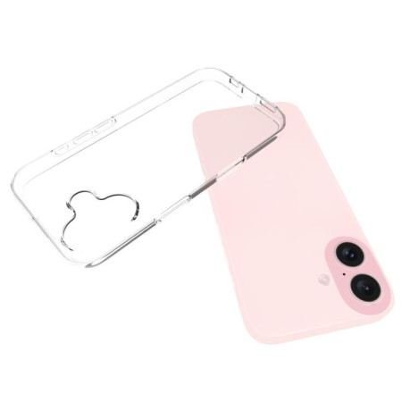 Силиконовый чехол Waterproof Texture на  iPhone 17 Pro - прозрачный