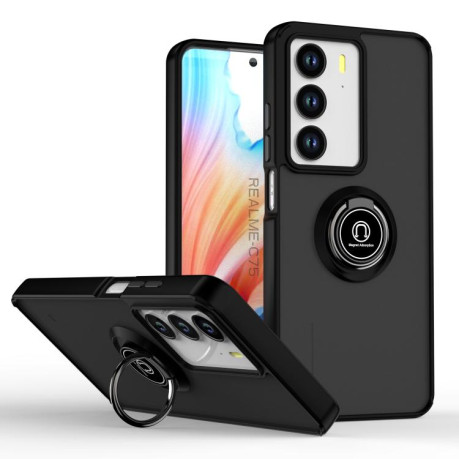 Протиударний чохол Q Shadow 1 Series для Realme C75 4G - чорний