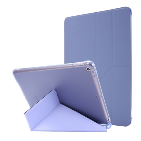 Чехол-книжка Airbag Deformation для iPad 10.2 2021/2020/2019 - фиолетовый