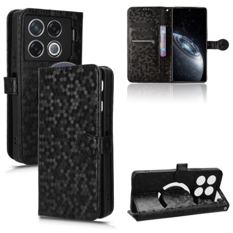 Чехол-книжка Honeycomb Dot для Infinix GT 20 Pro - Black