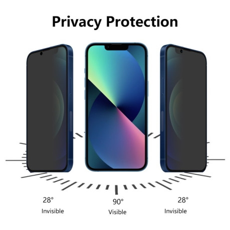 Защитное стекло ENKAY 28 Degree Privacy Screen для iPhone 14 Plus/13 Pro Max