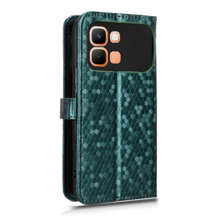 Чехол-книжка Honeycomb Dot для Infinix Note Edge 5G — зелёный