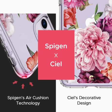 Чехол Spigen Ciel by Cyrill Etoile Collection для IPhone 11 Rose Floral