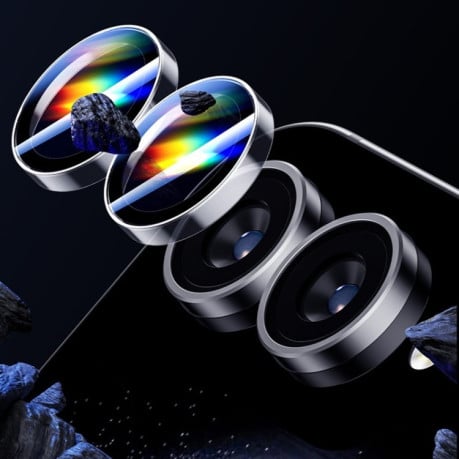 Захисне скло на камеру Benks King Kong для Samsung Galaxy Flip 6 5G - чорне