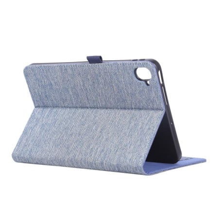 Чехол-книжка Fabric Leather для Xiaomi Redmi K Pad - синий