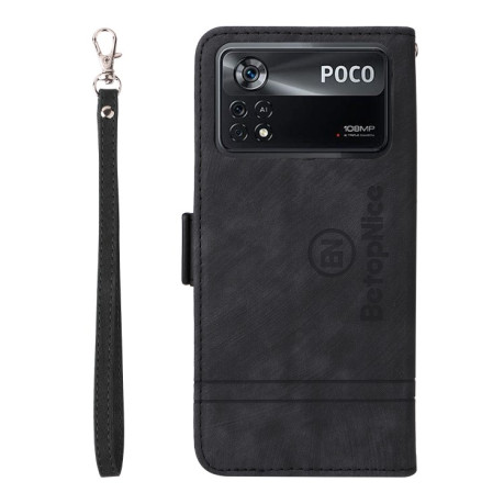 Чохол-книжка BETOPNICE для Xiaomi Poco X4 Pro 5G - чорний