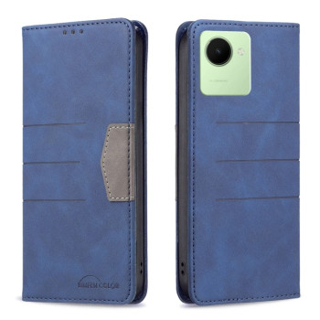 Чохол-книжка Magnetic Splicing для Realme C30 - синій