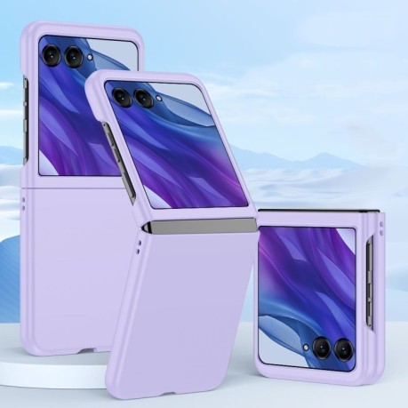Протиударний чохол Fuel Injection PC Skin Feel для Motorola Razr 50 Ultra - фіолетовий