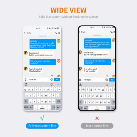 Защитное Стекло ENKAY Thickened Glue No White Edge 9H Big Arc Edge High Aluminum-silicon для iPhone 17 Pro