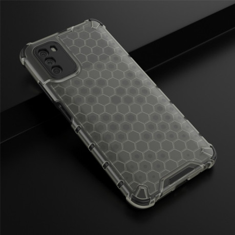 Противоударный чехол Honeycomb на Xiaomi Poco M3 - черный