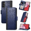 Чохол-книжка Grid Leather для Samsung Galaxy A14 5G - синій
