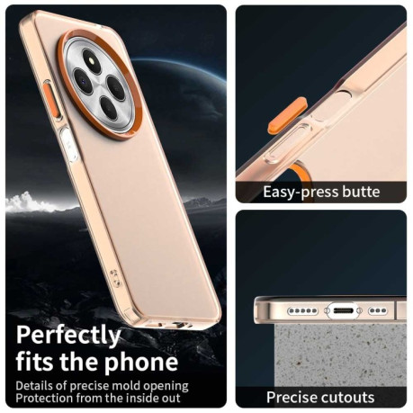 Протиударний чохол Candy Series для Xiaomi Redmi 14C 4G/Poco C75/Redmi A4 5G - помаранчевий