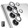 Захисне скло на камеру ENKAY Aluminium Samsung Galaxy S25 Ultra 5G - сріблясте