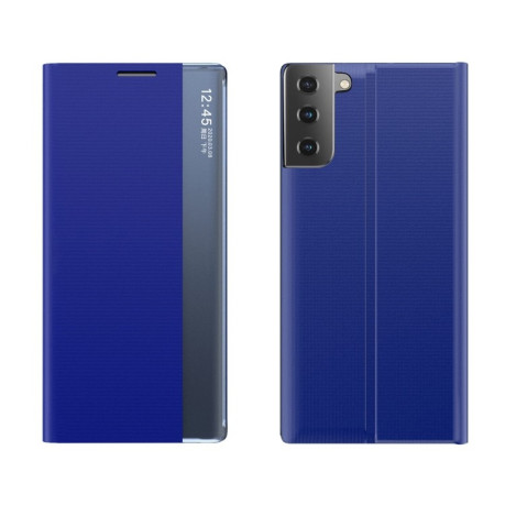 Чохол-книжка Clear View Standing Cover Samsung Galaxy S22 5G - синій