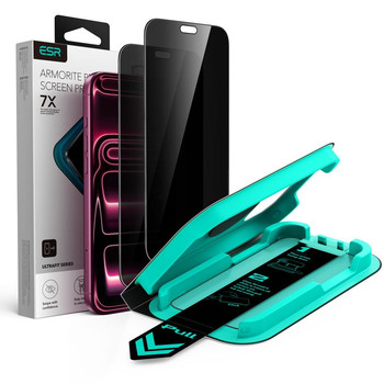 Комплект захисного скла ESR UltraFit Armorite Privacy 2-Pack для iPhone 18 Pro Max