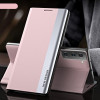 Чехол-книжка Electroplated Ultra-Thin для Samsung Galaxy S23+ 5G - розовый