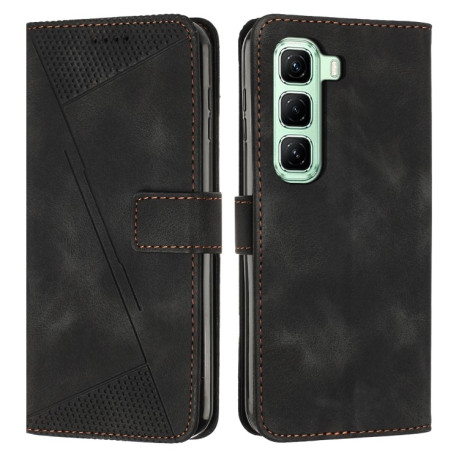 Чехол-книжка Dream Triangle Leather на Infinix Hot 50 Pro 4G - черный