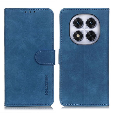 Чохол-книжка KHAZNEH Cowhide Texture на Xiaomi Redmi Note 14 Pro 4G - синій