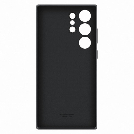 Оригинальный чехол Samsung Leather Cover для Samsung Galaxy S23 Ultra - black (EF-VS918LBEGWW)