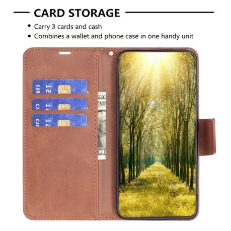 Чохол-книжка Retro Lambskin Texture для Samsung Galaxy S24 Ultra 5G - коричневий