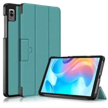 Чехол-книжка Magnetic Buckle Custer для Realme Pad Mini 8.7 -  зеленый