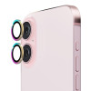 Защитное стекло на камеру ENKAY 9H Aluminium для iPhone 16 / 16 Plus - разноцветное