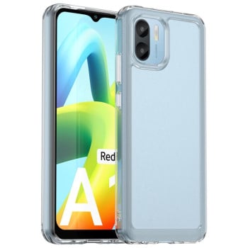 Чехол Candy Series гибрид с усиленными бортиками на Xiaomi Redmi A1/A2 - прозрачный