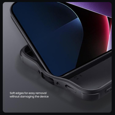 Ударозахисний чохол NILLKIN CamShield Pro на Xiaomi Poco X7 Pro - чорний