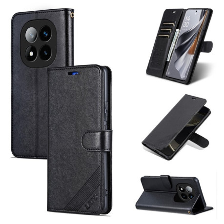 Чехол-книжка AZNS Magnetic Calf на Xiaomi Redmi Note 14 Pro 5G/Poco X7 - черный
