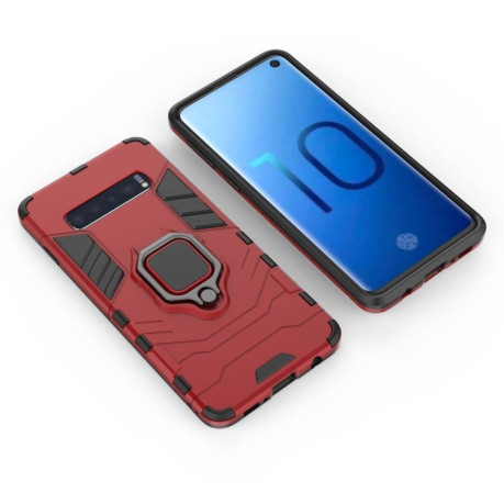 Противоударный чехол HMC на Samsung Galaxy S10-красный