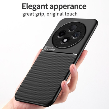 Чохол протиударний Tilt Strip Grain на OPPO Reno12 F/12FS - червоний