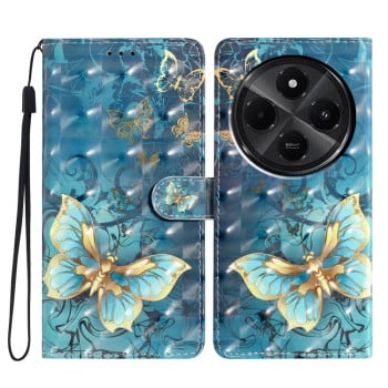 Чохол-книжка 3D Painting для Xiaomi Redmi A4 5G - Butterfly