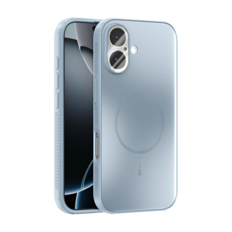 Протиударний чохол ABEEL Heat Dissipation Frosted MagSafe для iPhone 17 - блакитний