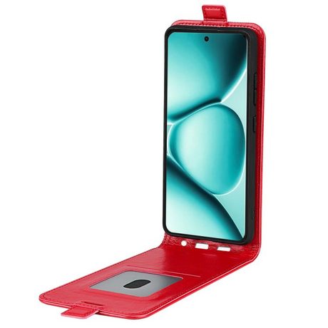 Флип-чехол R64 Texture Single для Poco 8 Pro/Redmi Note 15 Pro+ Global 163.3mm — красный